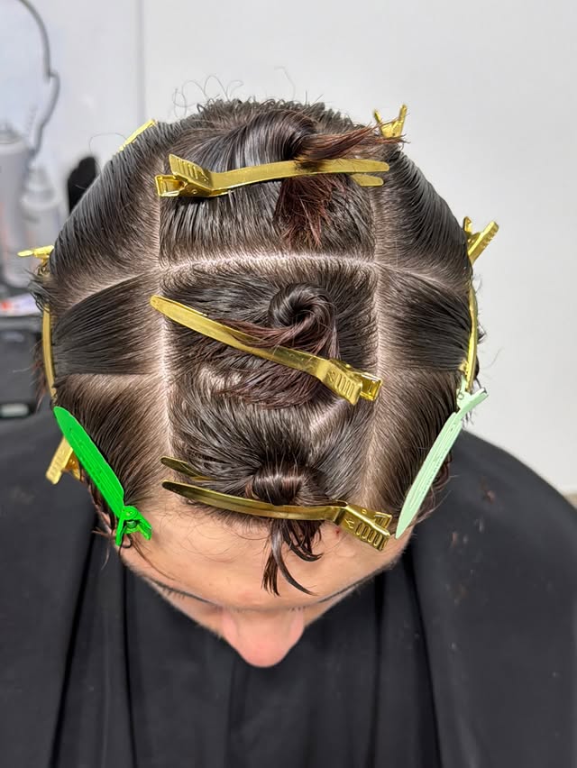 Sectorización profesional con pinzas en clase