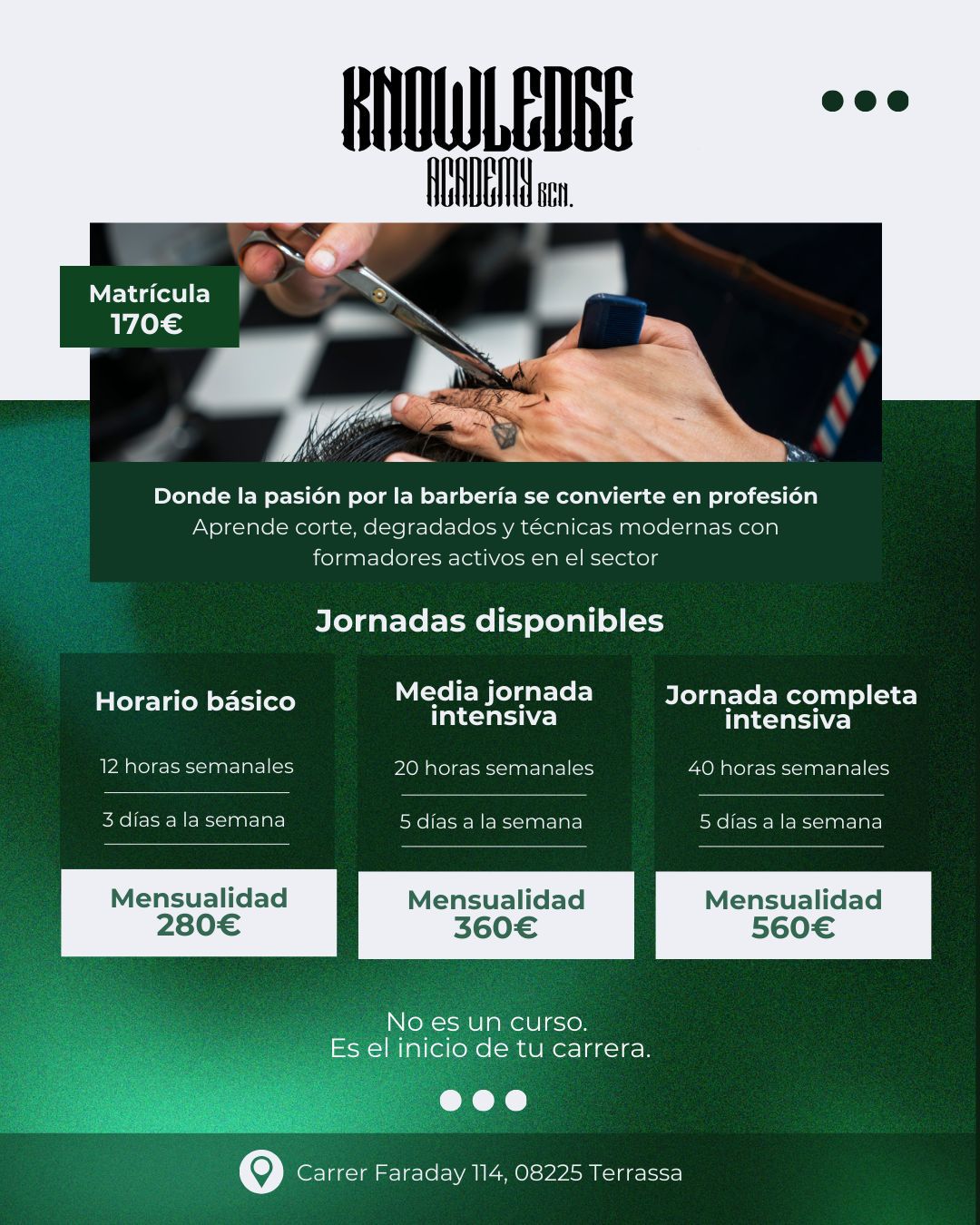 Trabajo técnico en Knowledge Academy BCN