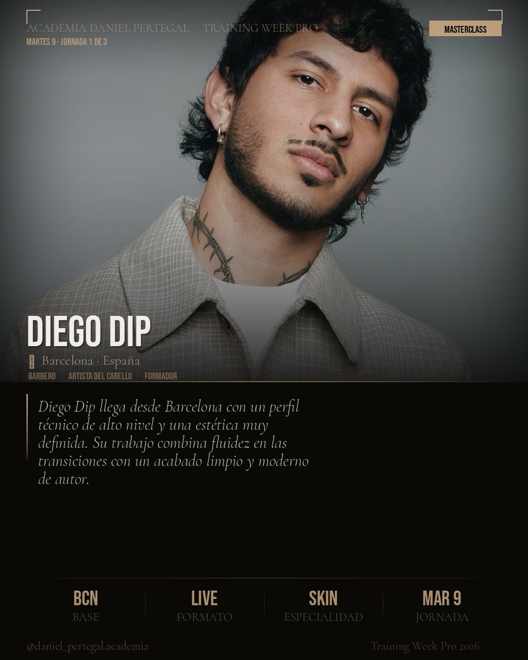 Diego Dip — formador Knowledge Academy BCN